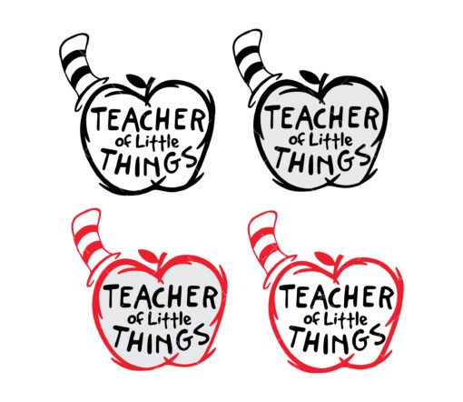 Teacher of little things SVG