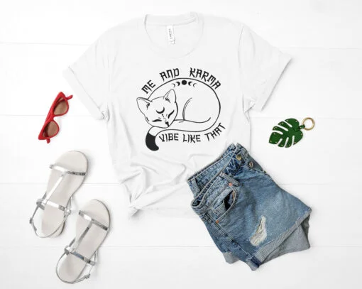 Me and Karma Vibe Like That SVG diy shirt