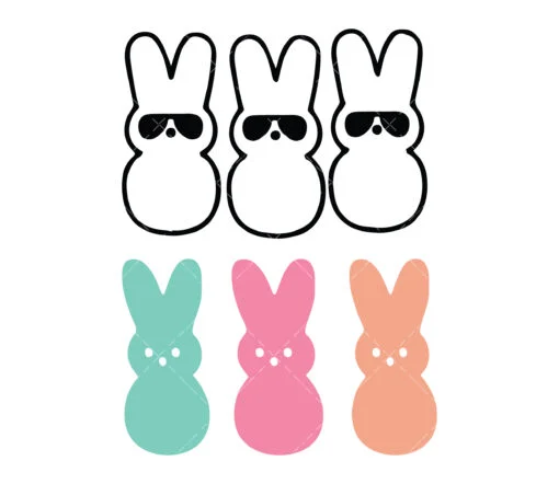 Peeps SVG Bundle