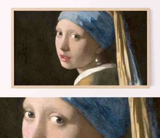 Girl with a Pearl Earring Samsung Frame tv art