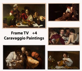 Caravaggio Paintings for Samsung Frame TV