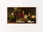 Caravaggio Supper at Emmaus Samsung Frame TV