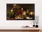 Caravaggio Supper at Emmaus Samsung Frame TV