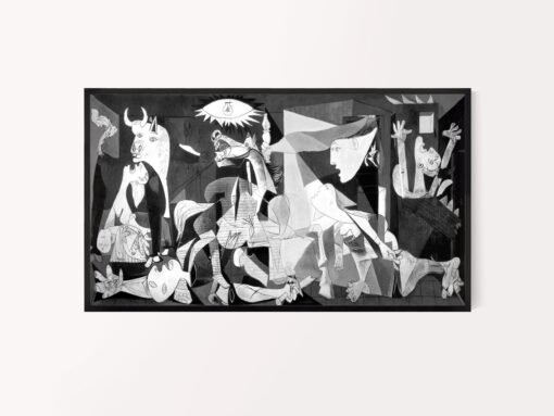 Guernica Frame tv art painting