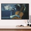 Old guitarist Samsung Frame TV
