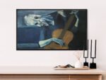 Old guitarist Samsung Frame TV