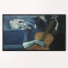 Old guitarist Picasso Samsung Frame TV