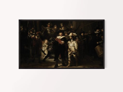 Rembrandt The Night Watch Samsung Frame TV art