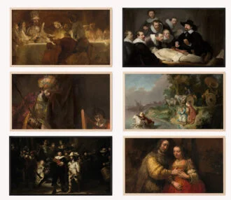 Rembrandt frame tv art painting