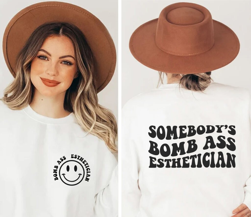 Somebody's Bomb Ass Esthetician SVG, PNG, PDF, Esthetician SVG