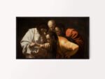 The Incredulity of Saint Thomas Caravaggio