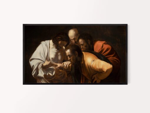 The Incredulity of Saint Thomas Caravaggio