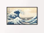 Tsunami by Hokusai Samsung Frame TV Art