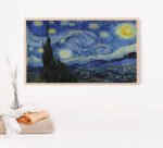 samsung frame tv art Van Gogh starry night
