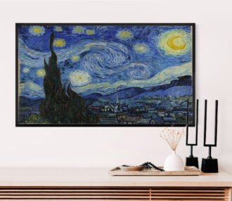 samsung frame tv art Van Gogh starry night