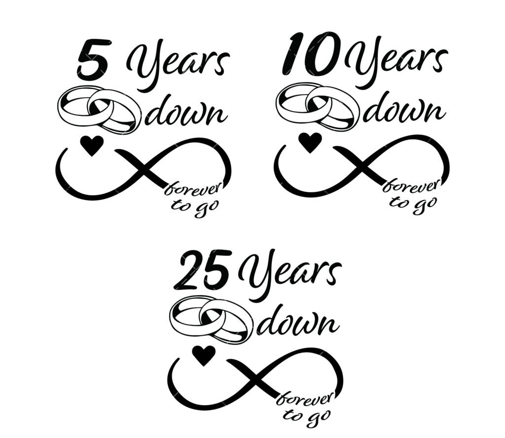 Anniversary SVG