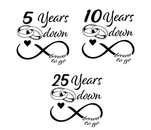 Anniversary SVG