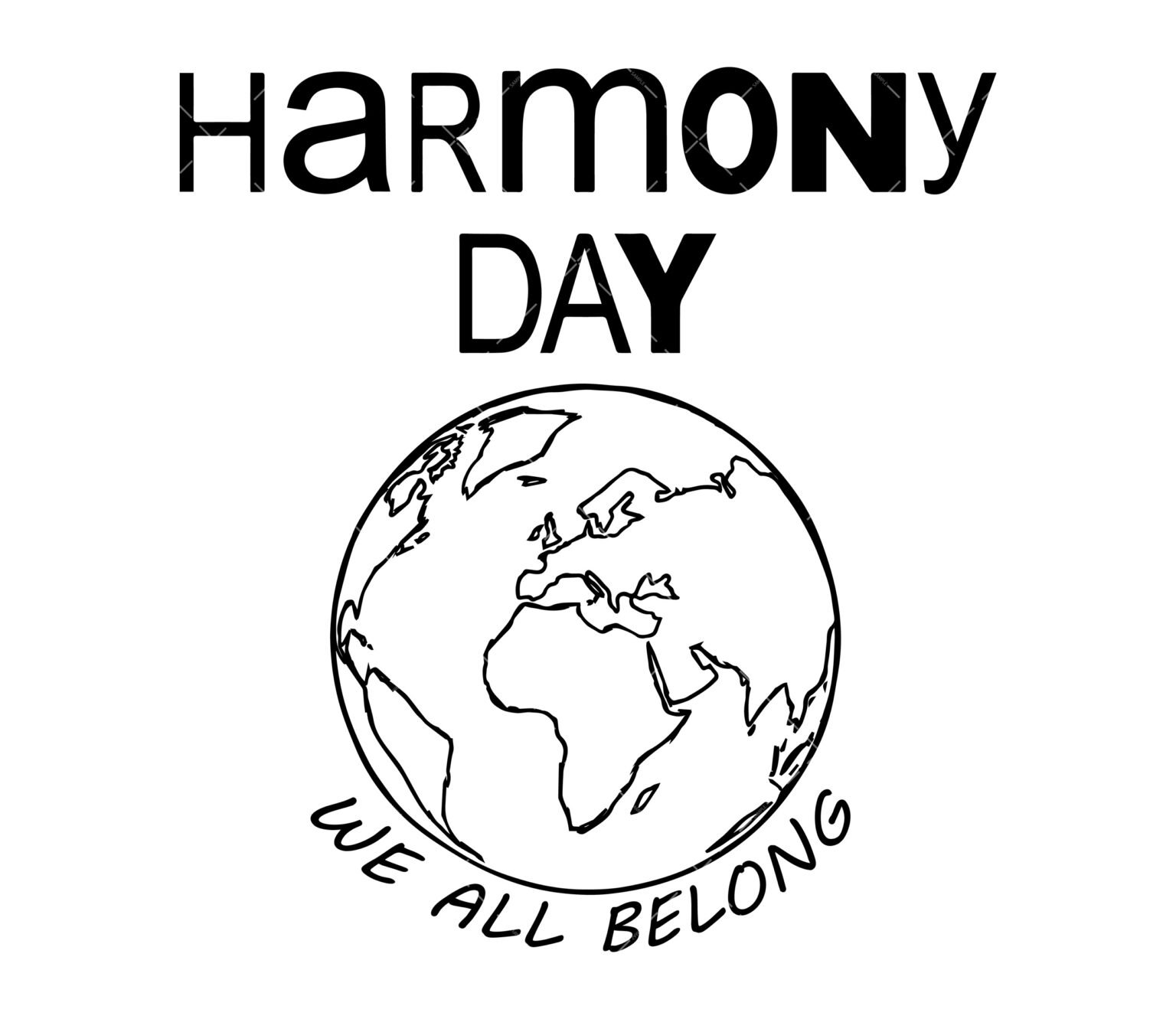 Harmony Day SVG, PNG, PDF, Harmony Week SVG