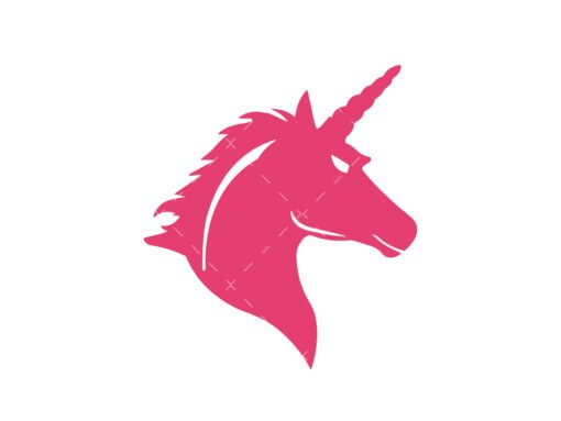 Unicorn Head SVG