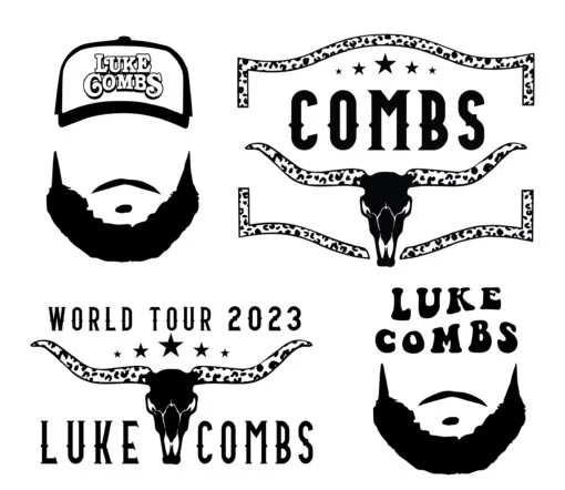Luke Combs SVG