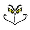 Grinch Face SVG