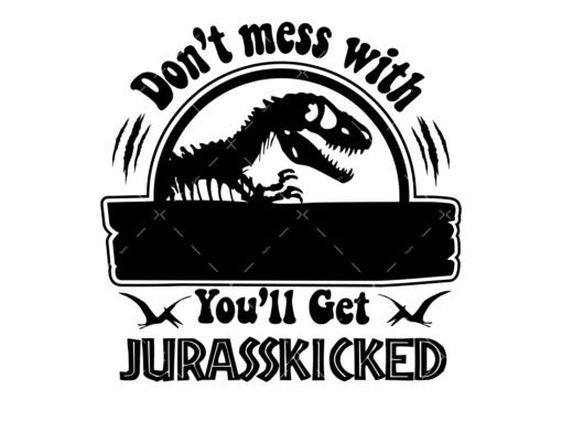 Jurasskicked Family Bundle SVG
