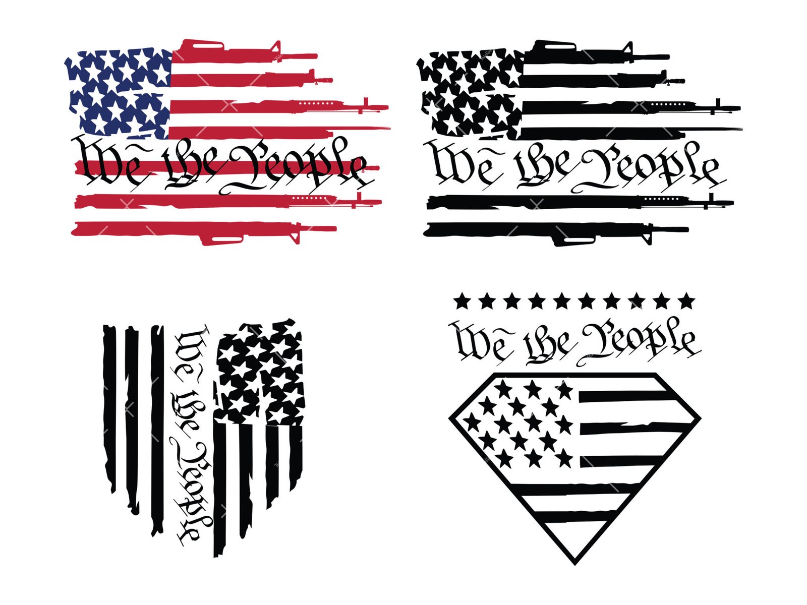 We The People Svg Png Pdf We The People American Flag Svg American Flag Cut Files