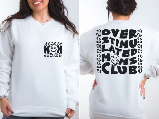 Overstimulated Moms Club SVG