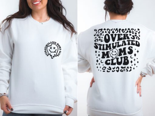 Overstimulated Moms Club SVG