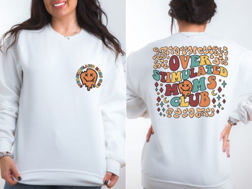 Overstimulated Moms Club SVG