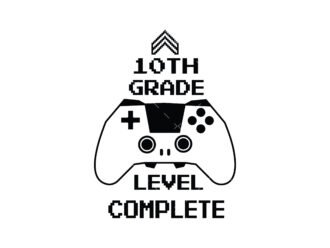 10th Grade Level Complete SVG