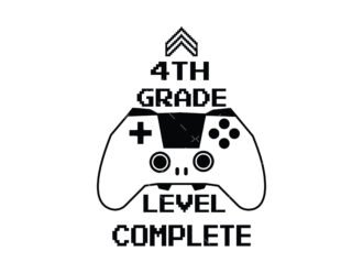 4th Grade Level Complete SVG