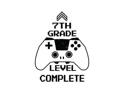 7th Grade Level Complete SVG