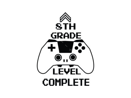8th Grade Level Complete SVG