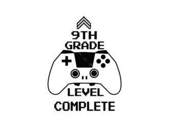 9th Grade Level Complete SVG