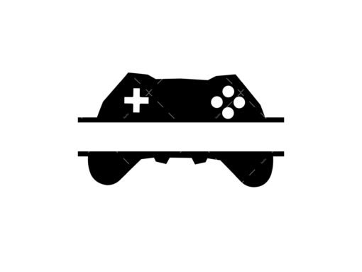 Game controller split svg