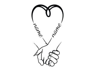 Holding Hands svg