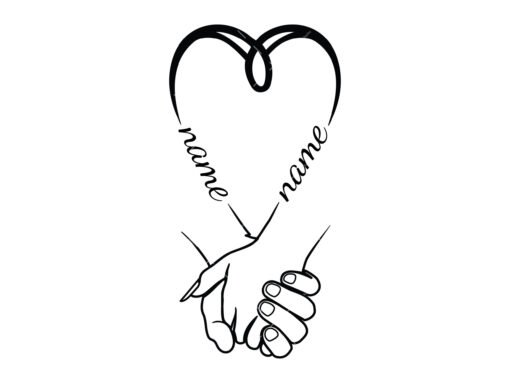 Holding Hands svg