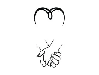 Holding Hands svg
