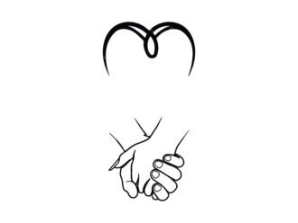 Holding Hands svg