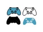Pixel art Game Controller svg