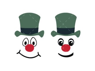 Frosty the snowman SVG
