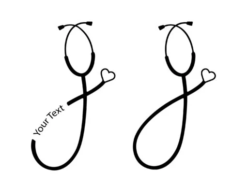 Nurse Stethoscope SVG