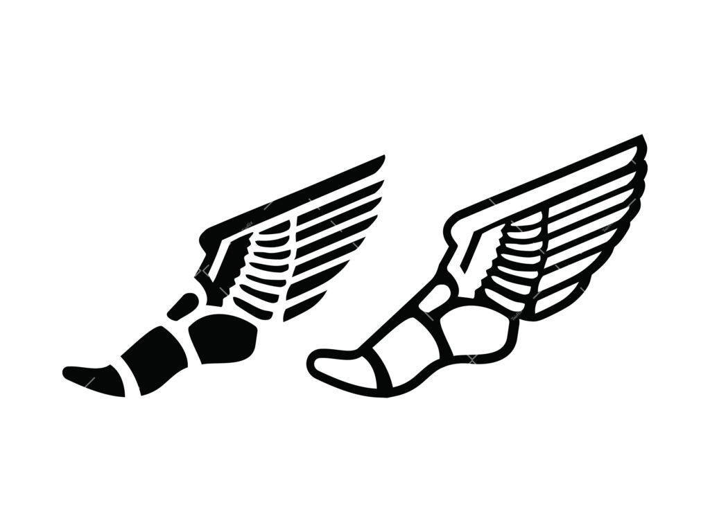 Winged Running Shoe Svg Png Pdf Hermes Svg Mercury Svg Cut Files Winged Running Shoe Svg Png Pdf Hermes Svg Mercury Svg Cut Files
