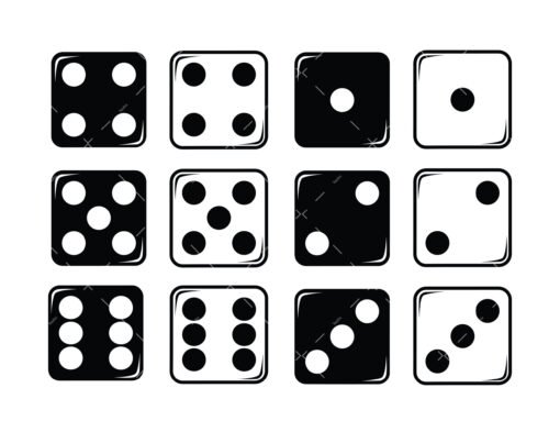 Dice SVG bundle