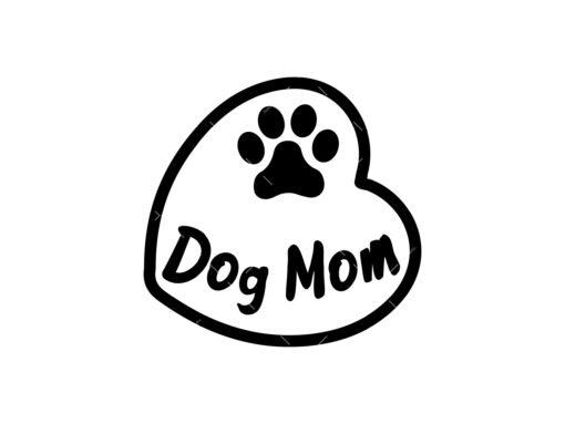 dog mom svg