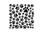 dog paw pattern svg