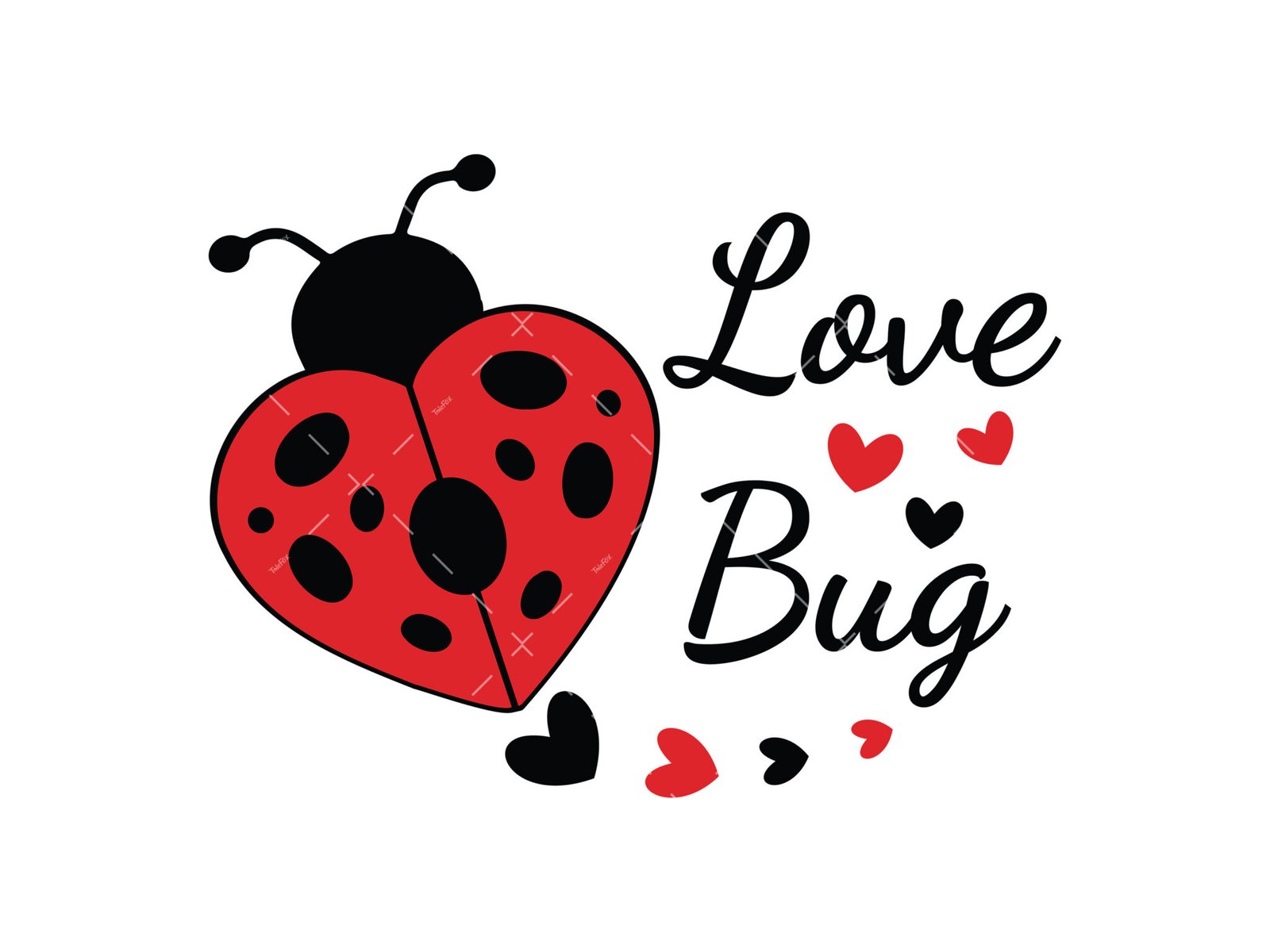 Love Bug SVG, PNG, PDF, Cricut, Cricut svg, Ladybug SVG, Ladybug svg ...