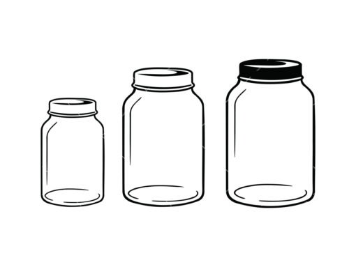 Mason Jar SVG bundle