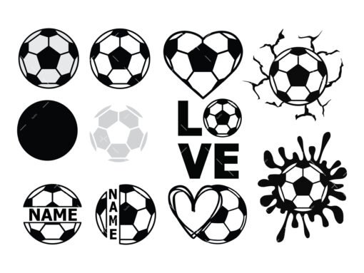 Soccer ball SVG Bundle